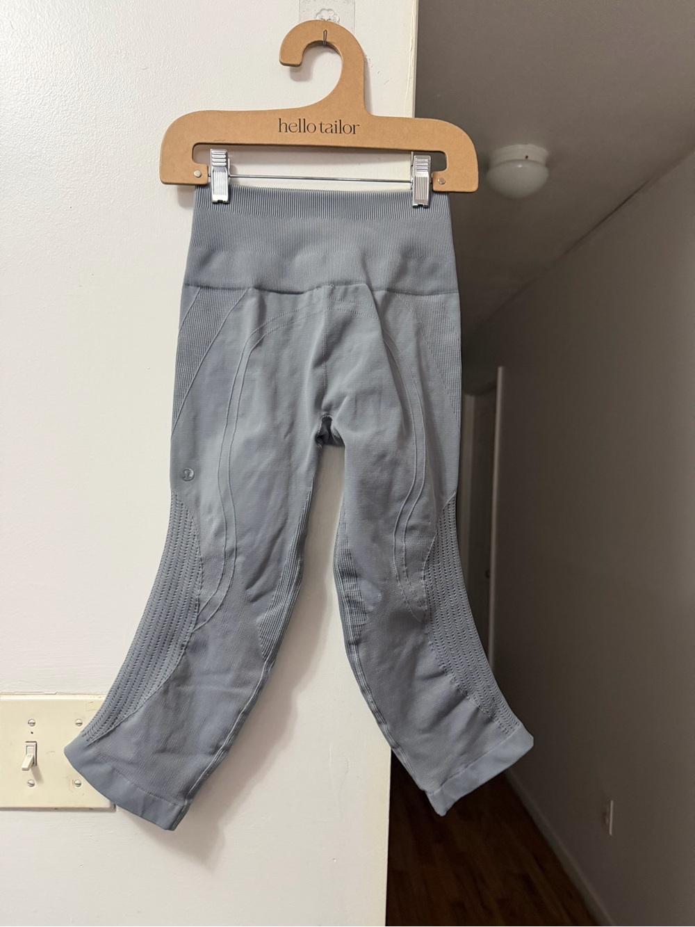 lululemon athletica Kids Light Gray Active Leggings